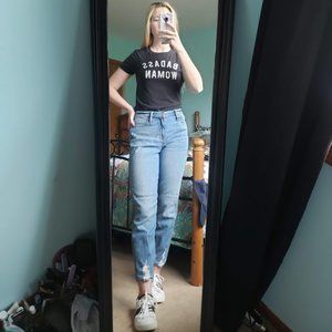 Badass Woman Short Sleeve Top